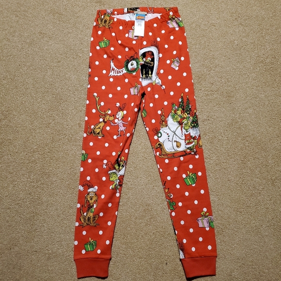 Pottery Barn Kids Dr. Seuss's THE GRINCH Tight Fit Pajama